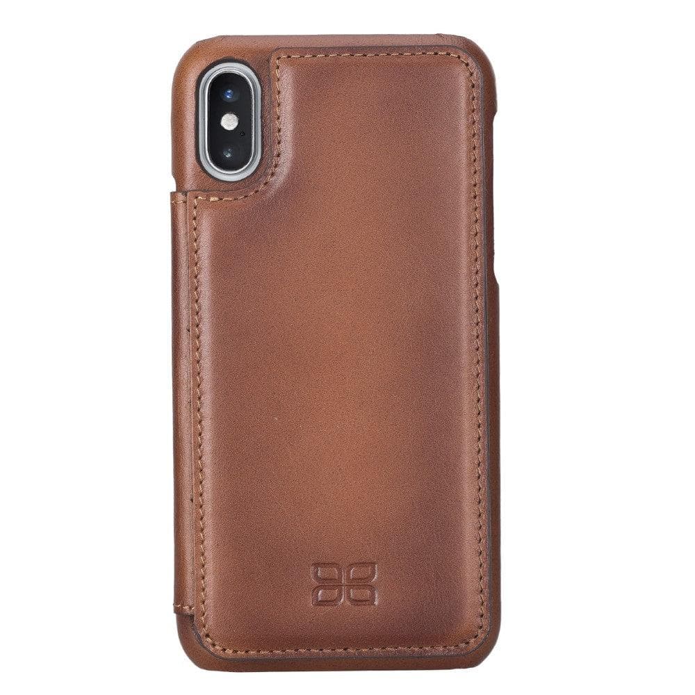 iPhone X Series Genuine Leather Ultimate Holder Back Cover