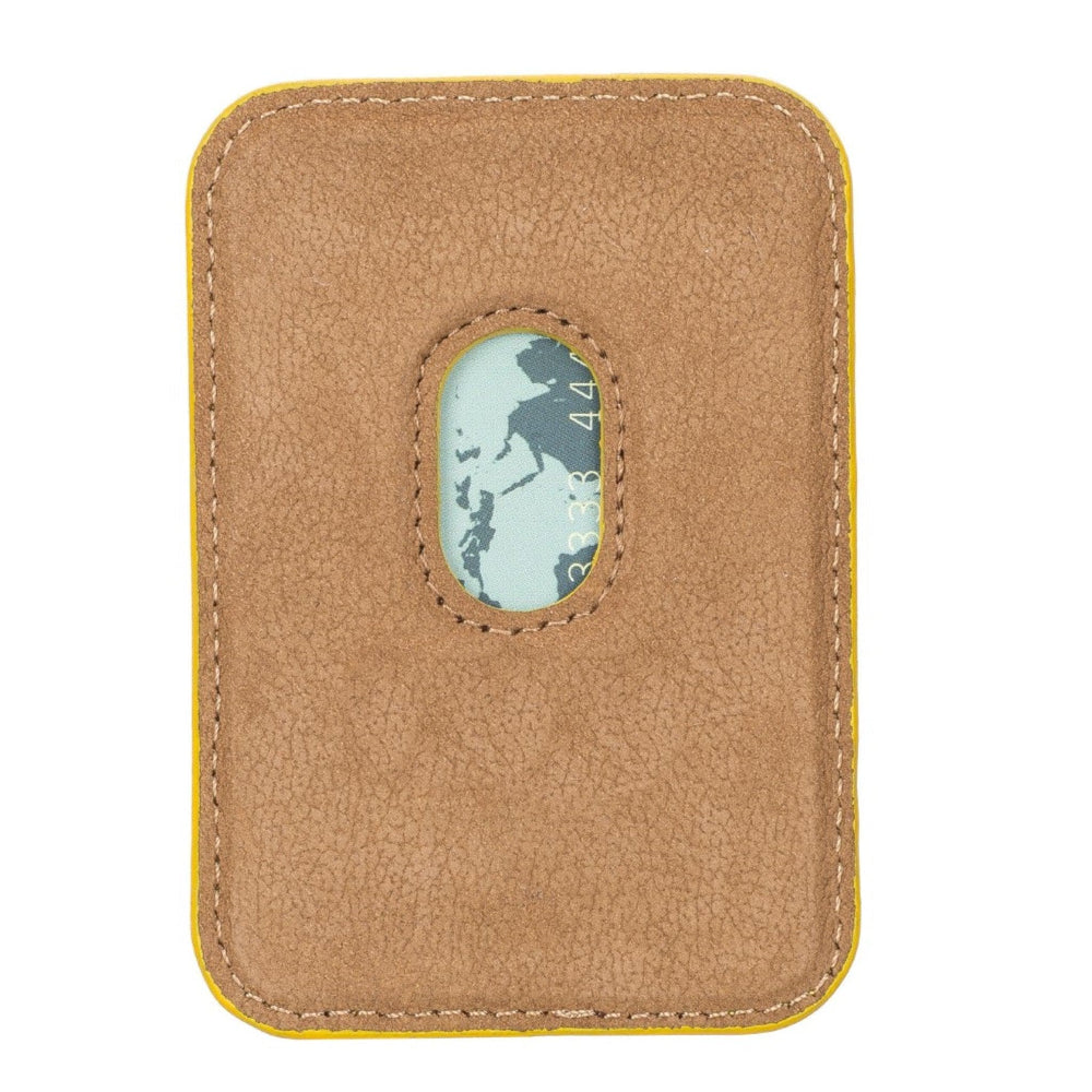 Maggy Magnetic Leather Card Holder