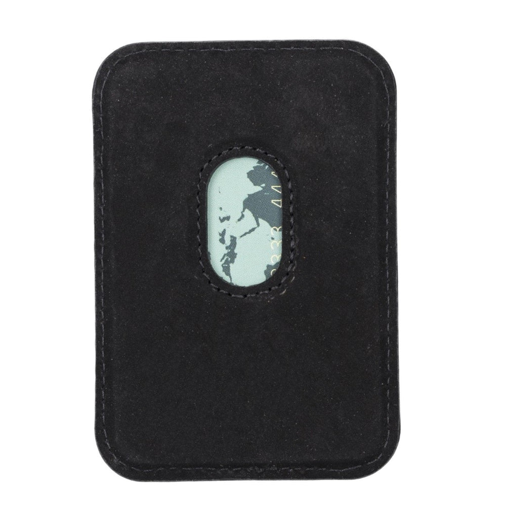 Maggy Magnetic Leather Card Holder