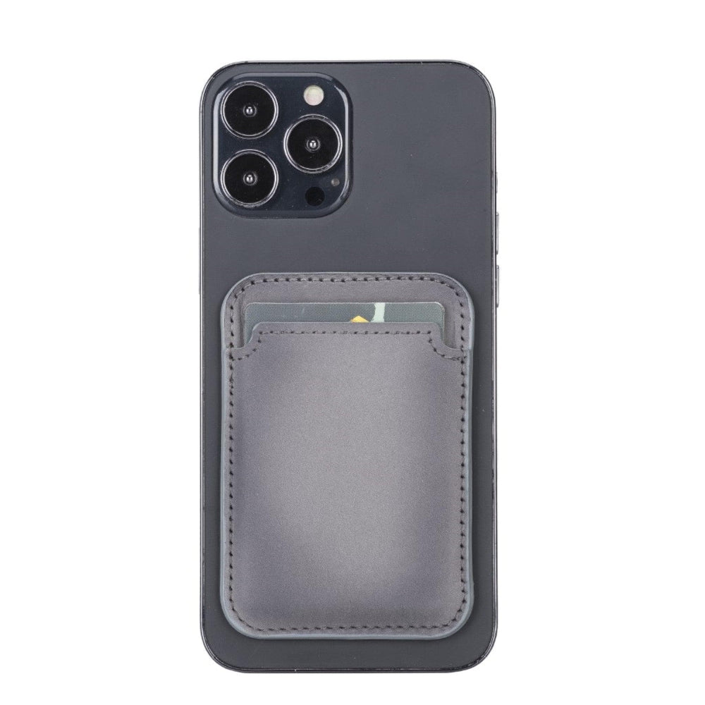 Maggy Magnetic Leather Card Holder