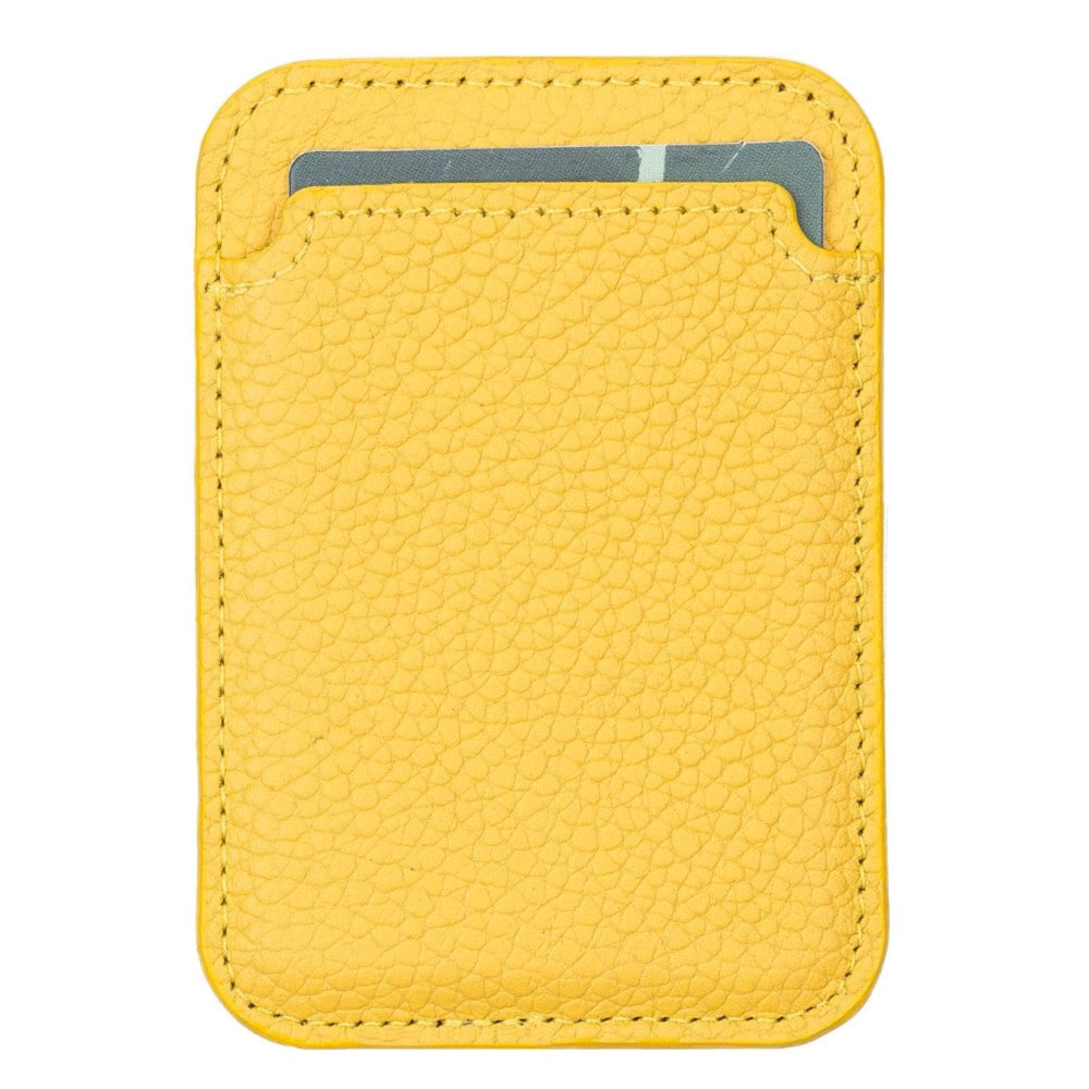 Maggy Magnetic Leather Card Holder