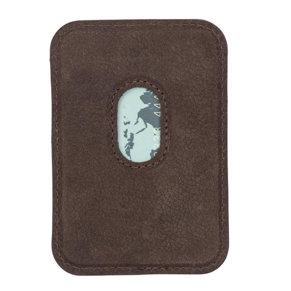 Maggy Magnetic Leather Card Holder