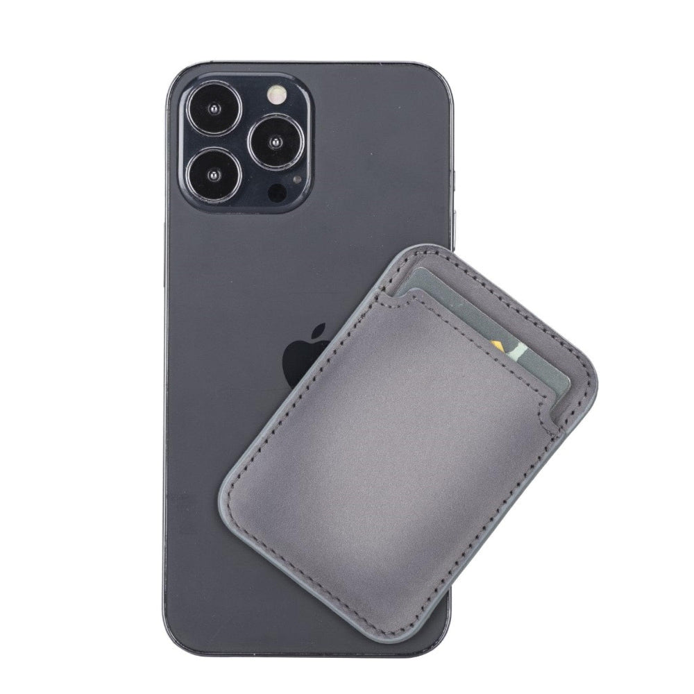 Maggy Magnetic Leather Card Holder