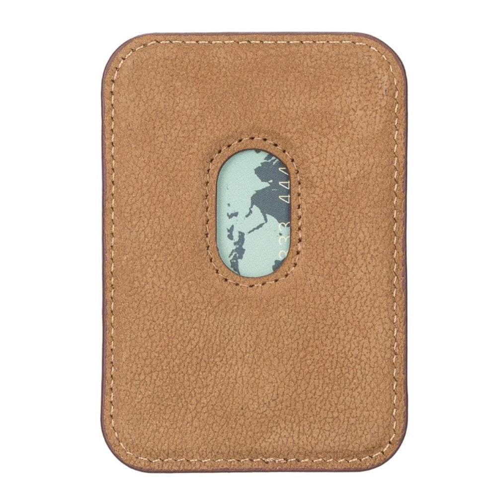 Maggy Magnetic Leather Card Holder