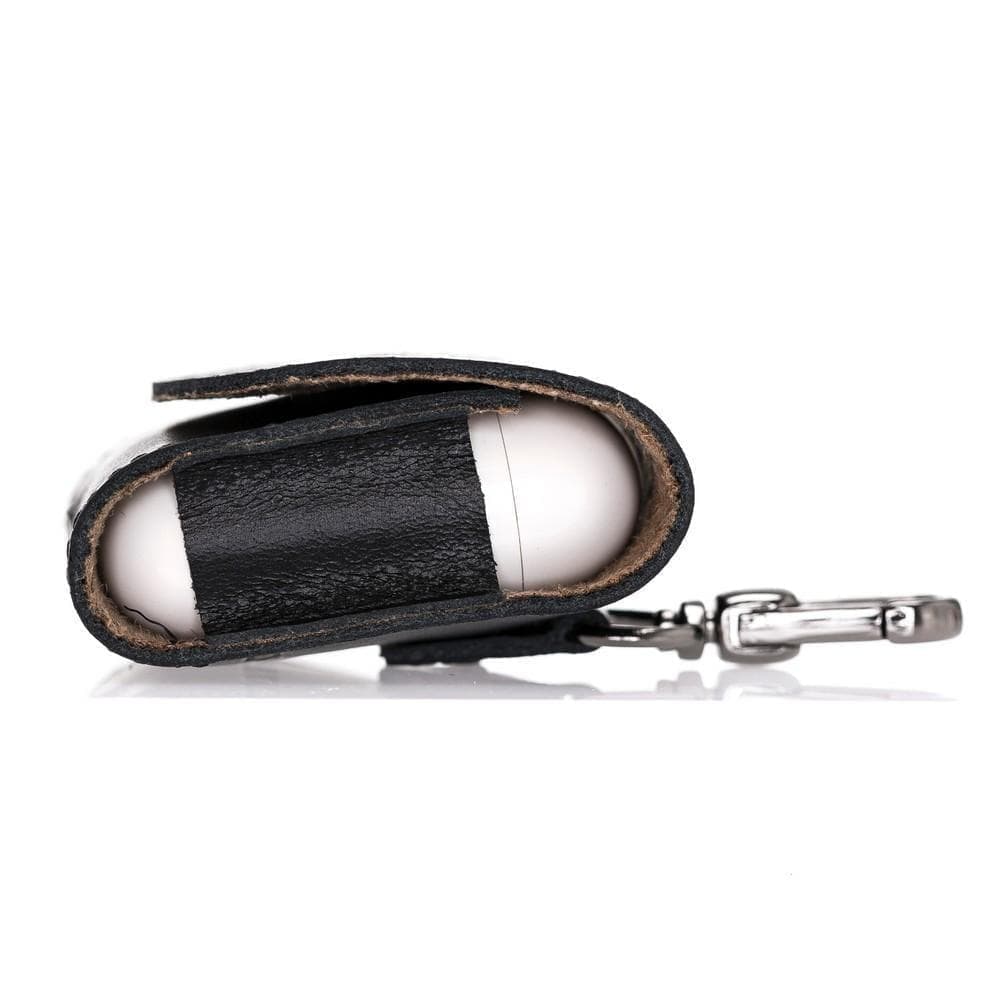 Mai Magnet Genuine Leather Case for Apple AirPods (1st and 2nd Generation)