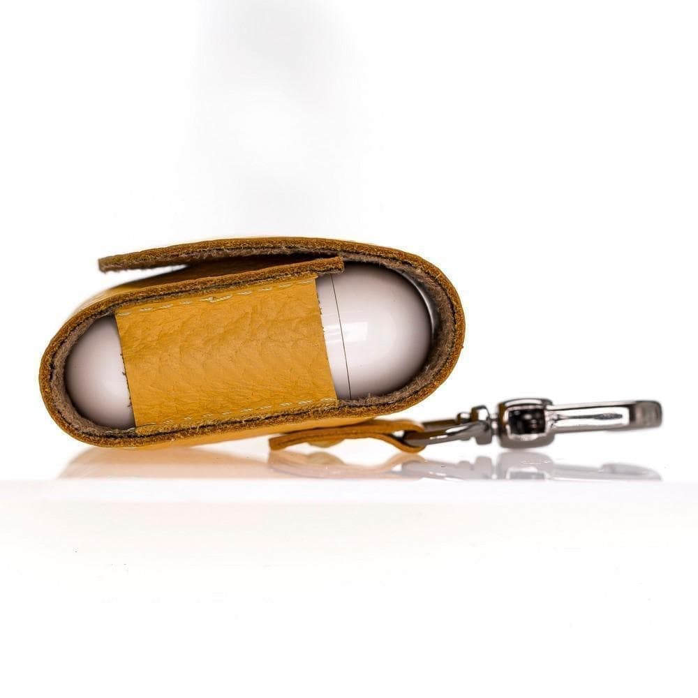 Mai Magnet Genuine Leather Case for Apple AirPods (1st and 2nd Generation)