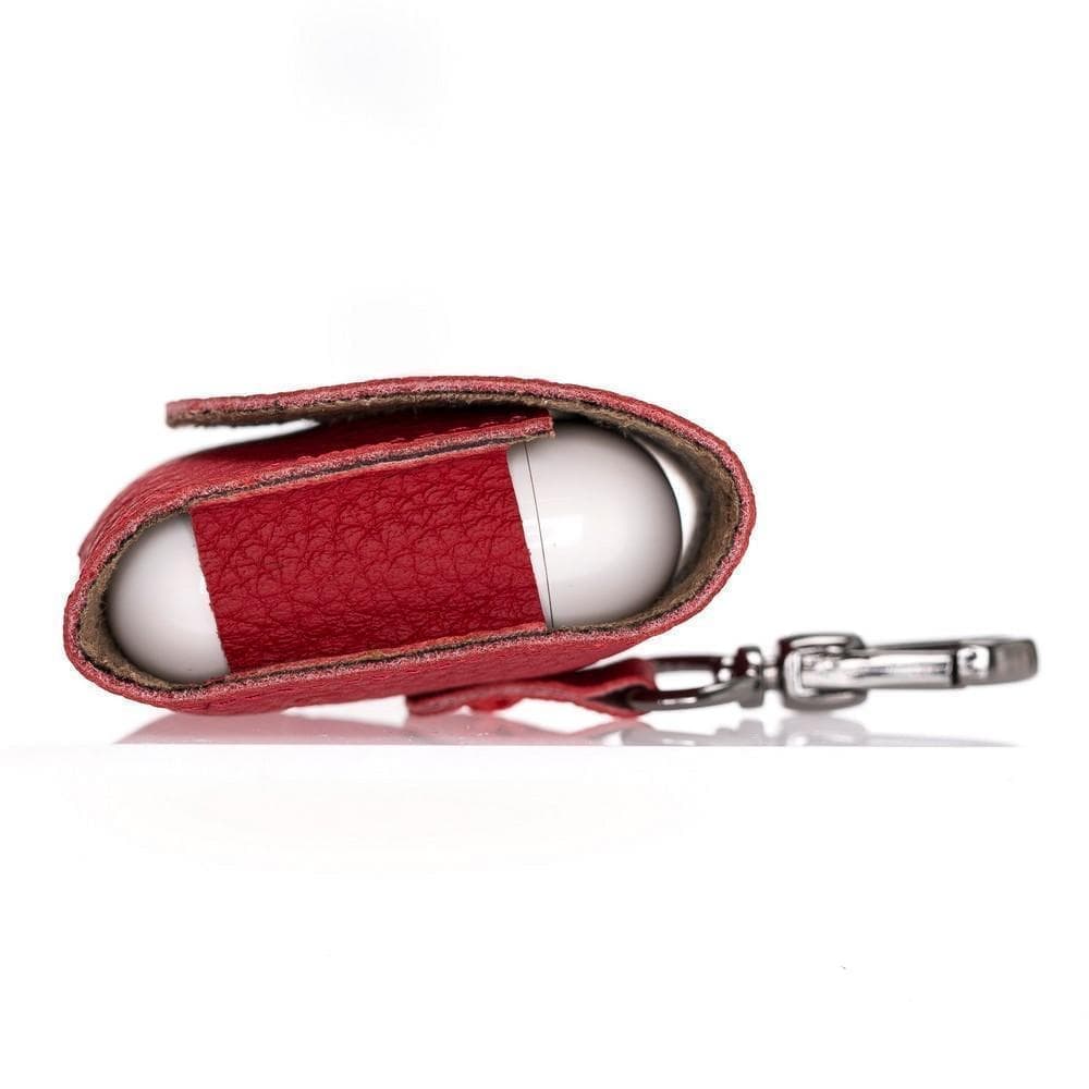 Mai Magnet Genuine Leather Case for Apple AirPods (1st and 2nd Generation)