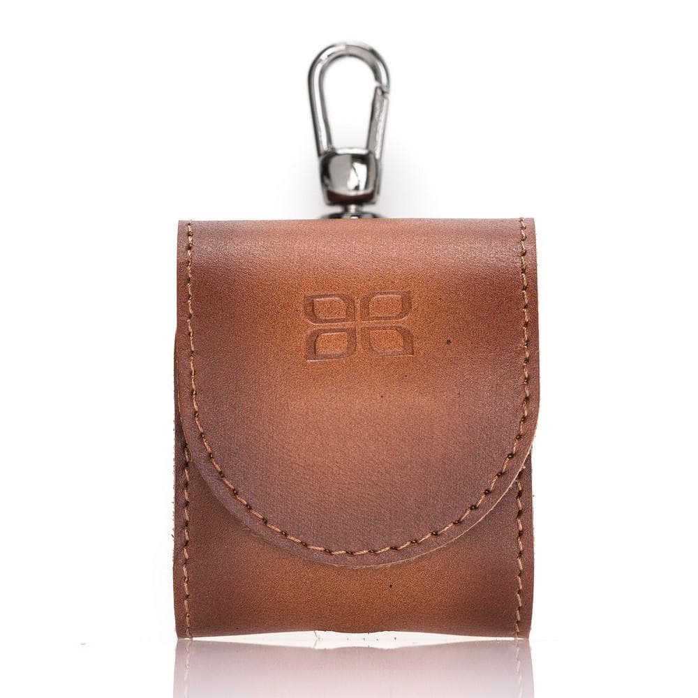 Mai Magnet Genuine Leather Case for Apple AirPods (1st and 2nd Generation)
