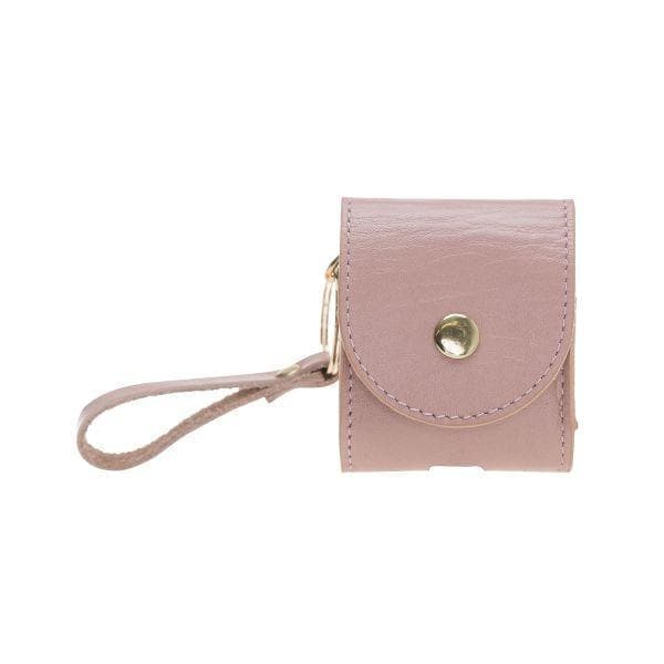 Mai Genuine Leather Snap Case for Apple AirPods (3st and 4nd Generation)