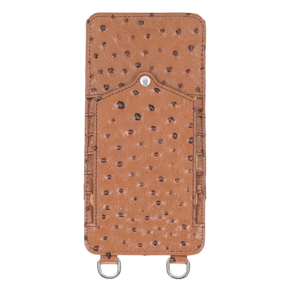 Marlo Universal Genuine Leather Phone Case up top 6.9"