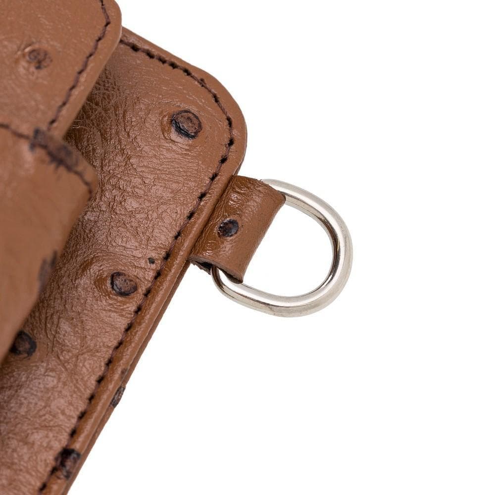 Marlo Universal Genuine Leather Phone Case up top 6.9"