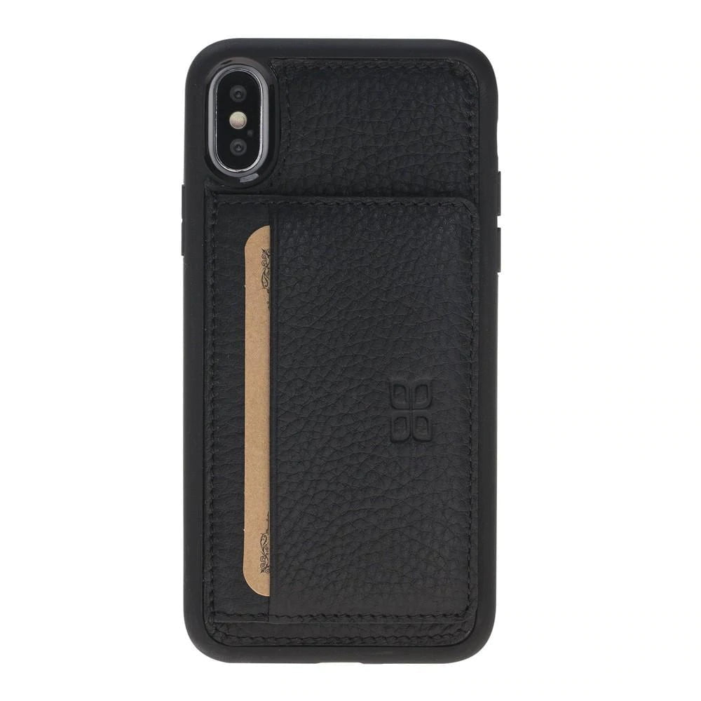 iPhone X Series Genuine Leather Flex Stand Case