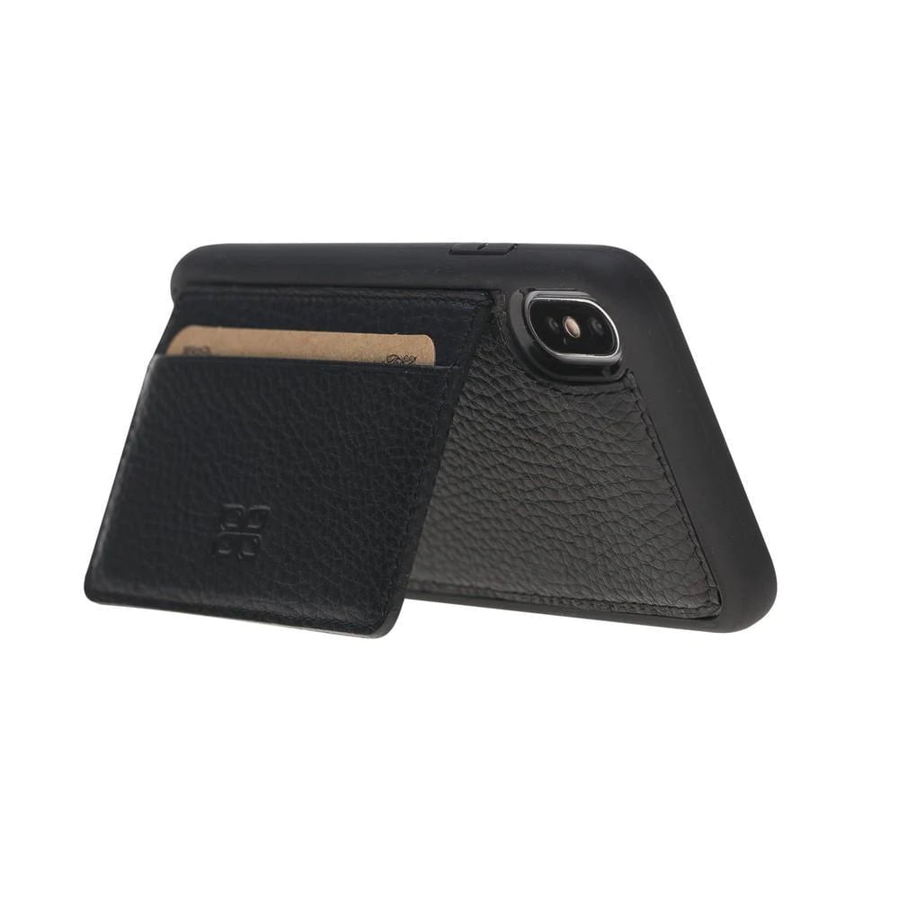 iPhone X Series Genuine Leather Flex Stand Case