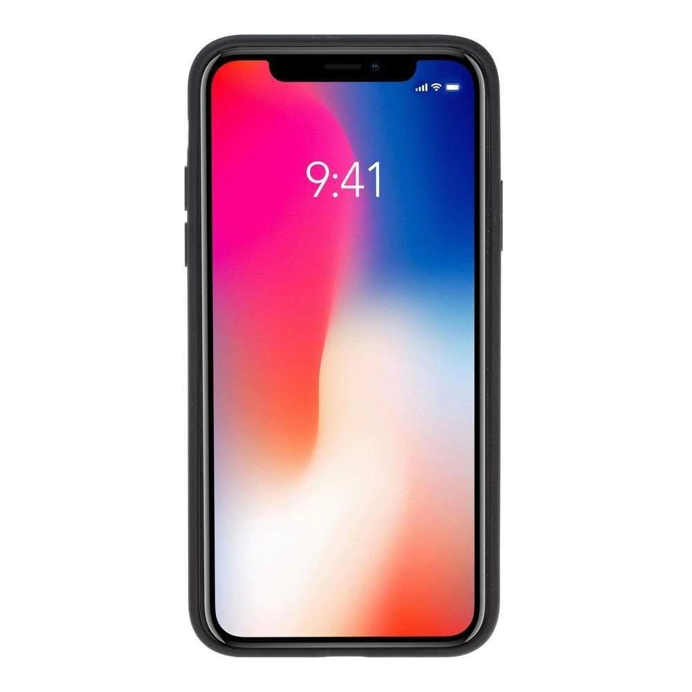 iPhone X Series Genuine Leather Flex Stand Case