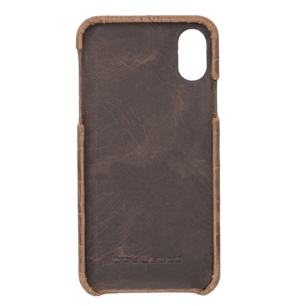 iPhone X Series F360 Full Genuine Leather Cover