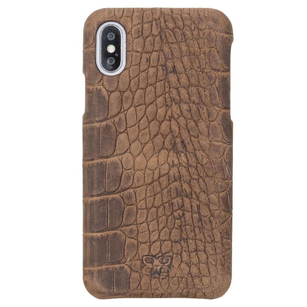 iPhone X Series F360 Full Genuine Leather Cover