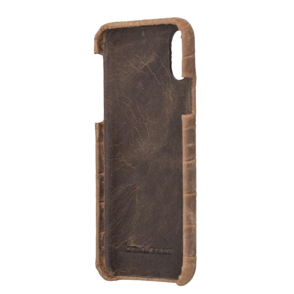 iPhone X Series F360 Full Genuine Leather Cover