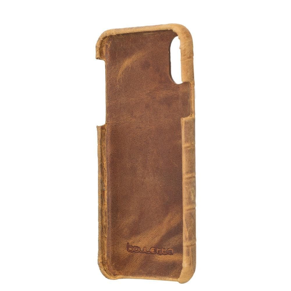 iPhone X Series F360 Full Genuine Leather Cover