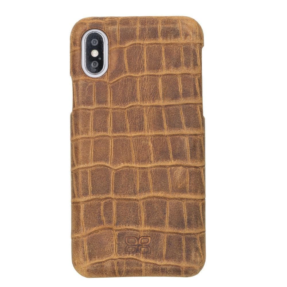 iPhone X Series F360 Full Genuine Leather Cover