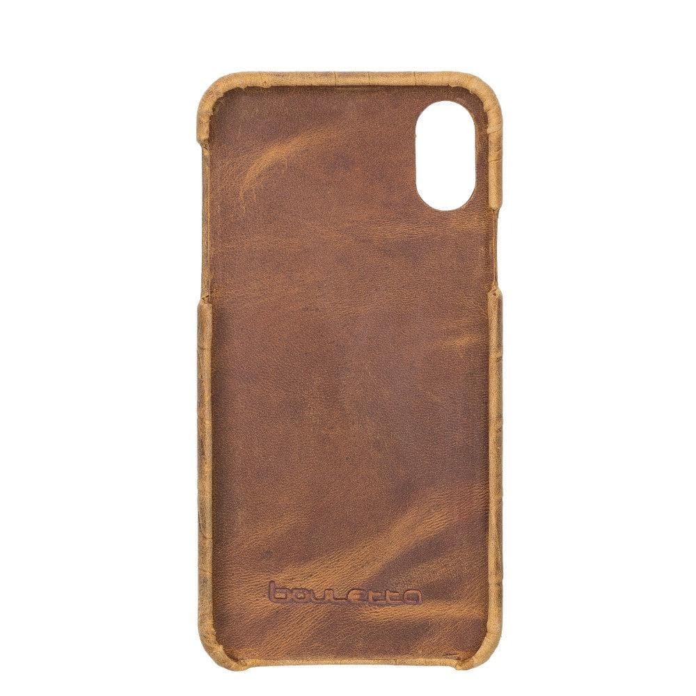 iPhone X Series F360 Full Genuine Leather Cover