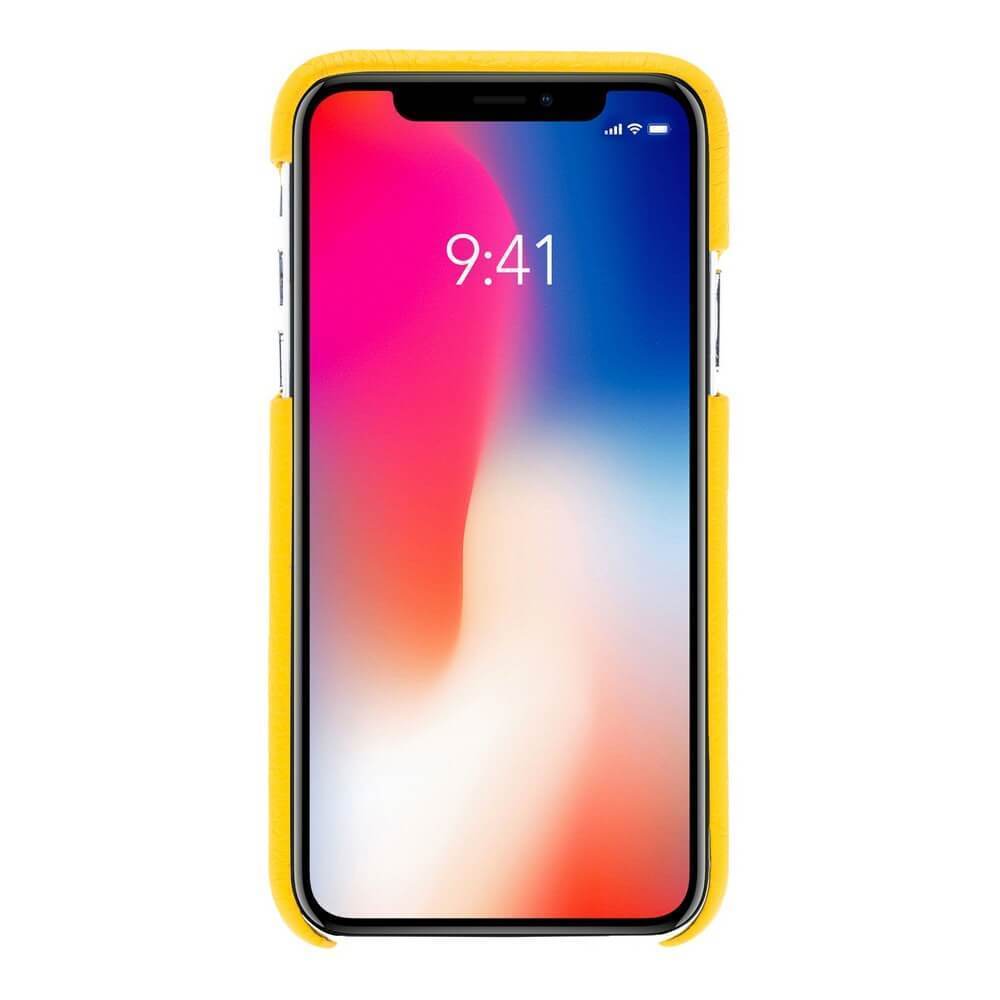 iPhone X Series F360 Full Genuine Leather Cover