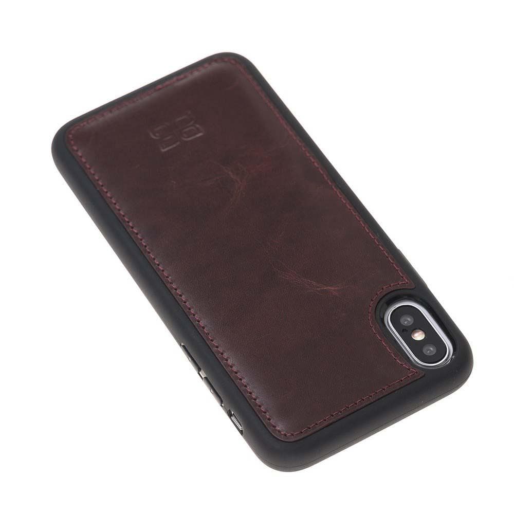 iPhone X Series Genuine Leather Flex Back Cover
