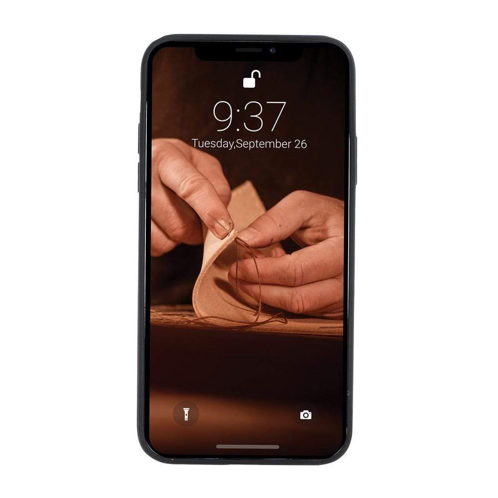 iPhone X Series Genuine Leather Flex Back Cover