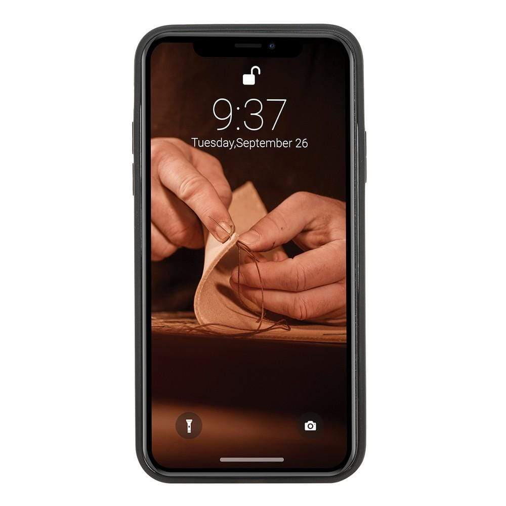 iPhone X Series Genuine Leather Flex Back Cover