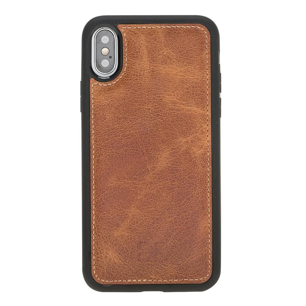 iPhone X Series Genuine Leather Flex Back Cover