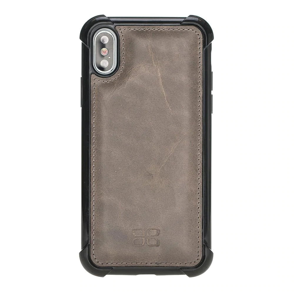 iPhone X Series Genuine Flex Guard Leather Case with Extra Edge Protected