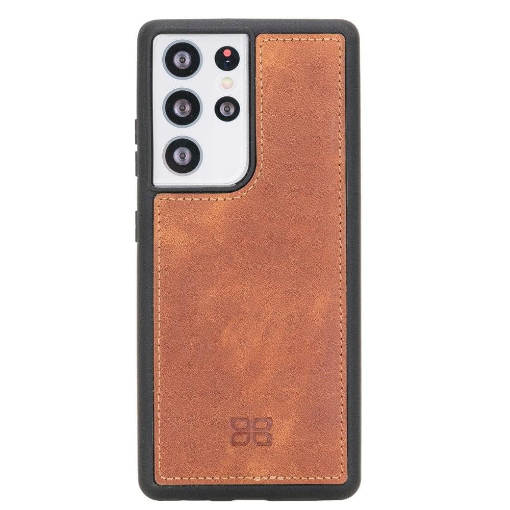 Samsung Galaxy S21 Series Genuine Leather Pouch Magic Wallet Detachable and Zipper Wallet Case