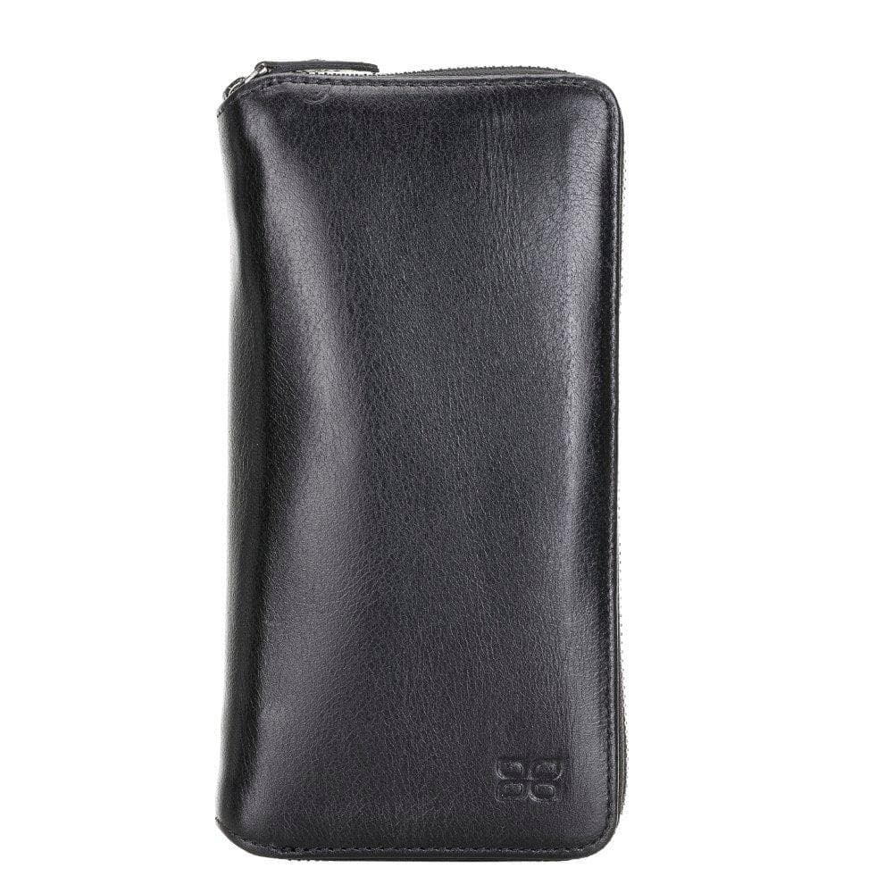 Samsung Galaxy S21 Series Genuine Leather Pouch Magic Wallet Detachable and Zipper Wallet Case
