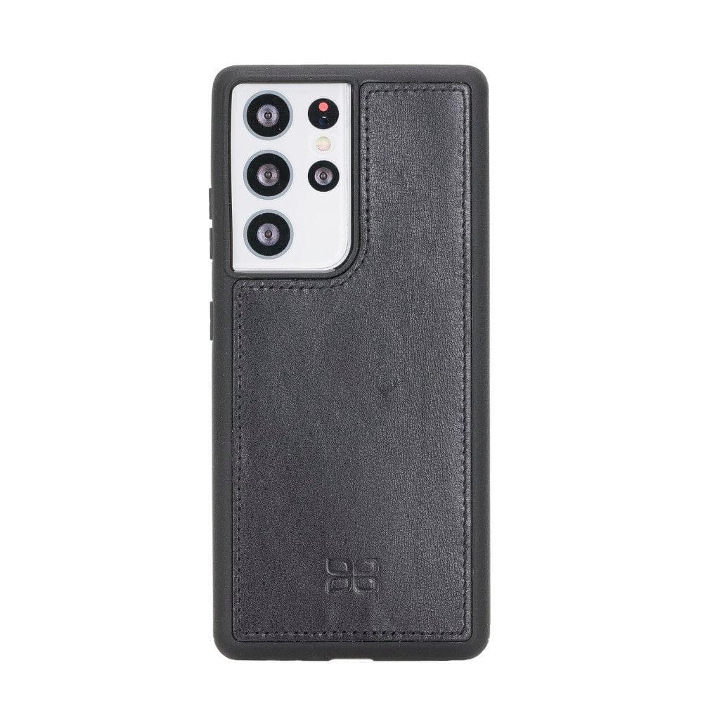 Samsung Galaxy S21 Series Genuine Leather Pouch Magic Wallet Detachable and Zipper Wallet Case