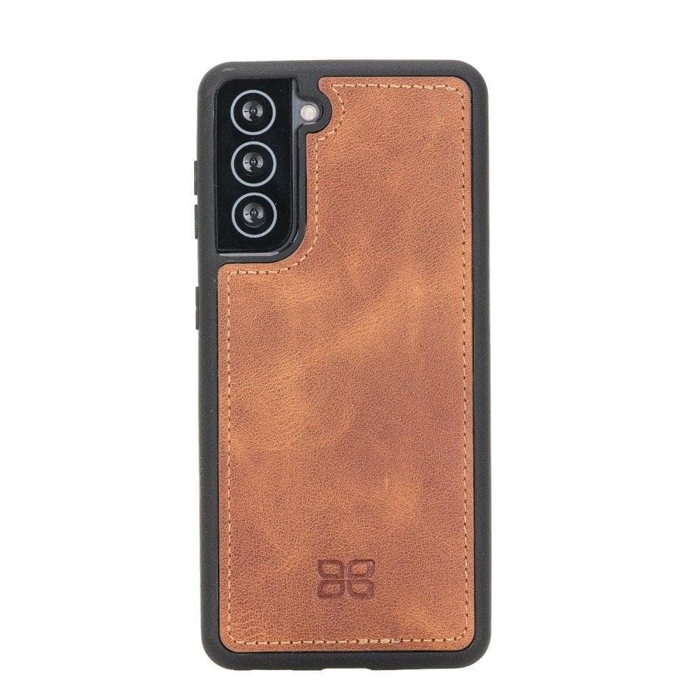 Samsung Galaxy S21 Series Genuine Leather Pouch Magic Wallet Detachable and Zipper Wallet Case