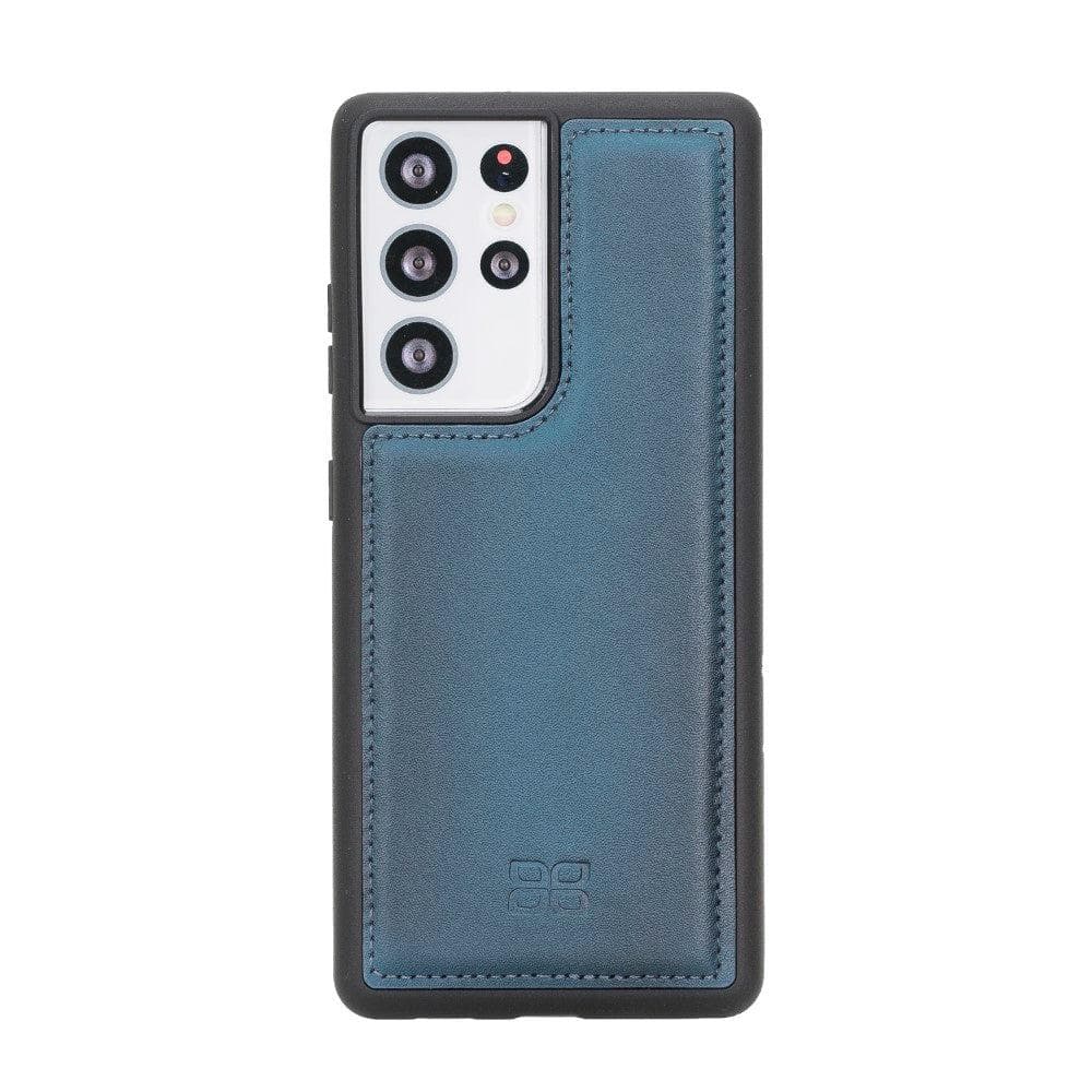 Samsung Galaxy S21 Series Genuine Leather Pouch Magic Wallet Detachable and Zipper Wallet Case