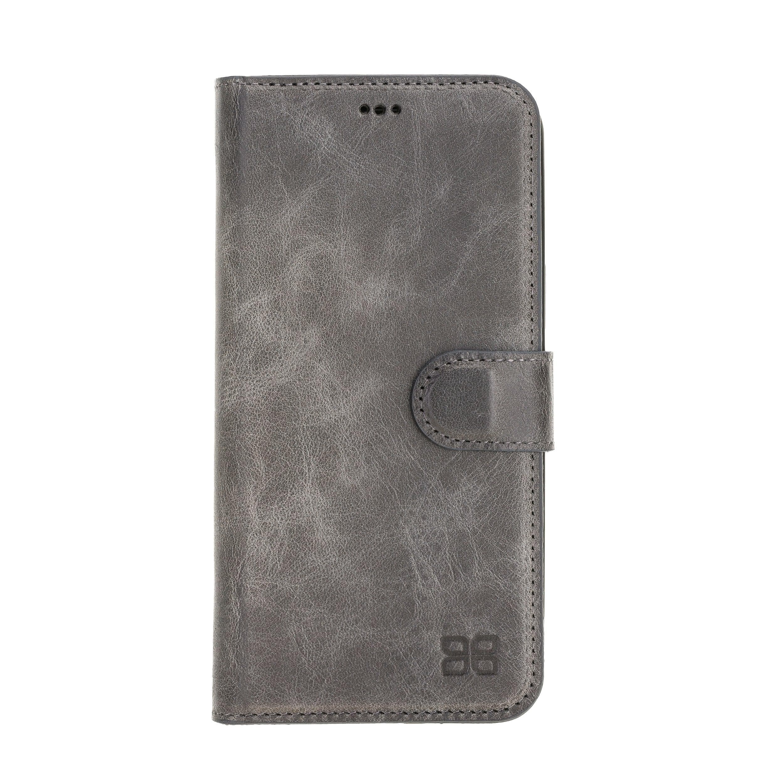 iPhone 12 Series Genuine Leather Magic Detachable Wallet Cases