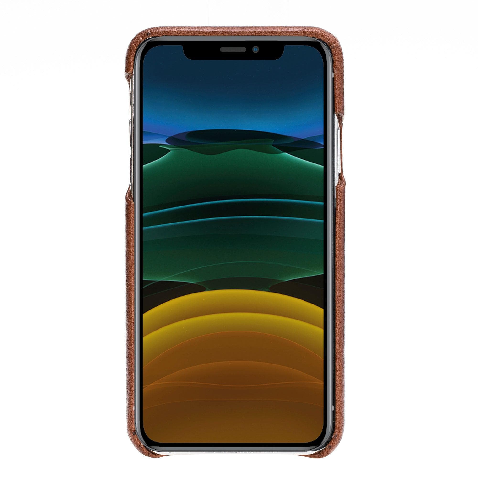 iPhone 11 Series Full Genuine Leather F360 Cover Case