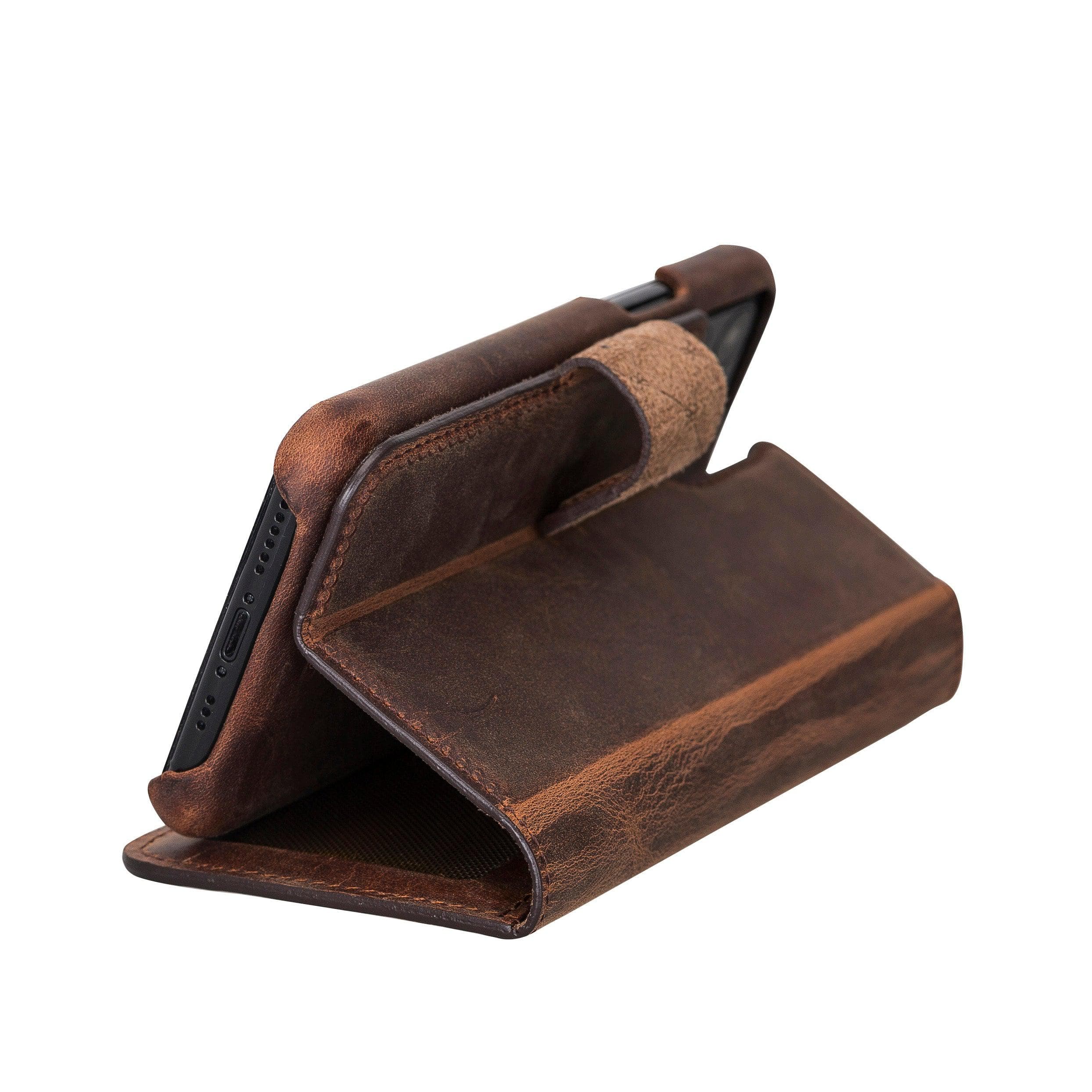 iPhone 11 Series Genuine Leather F360 Magic Detachable Wallet Case