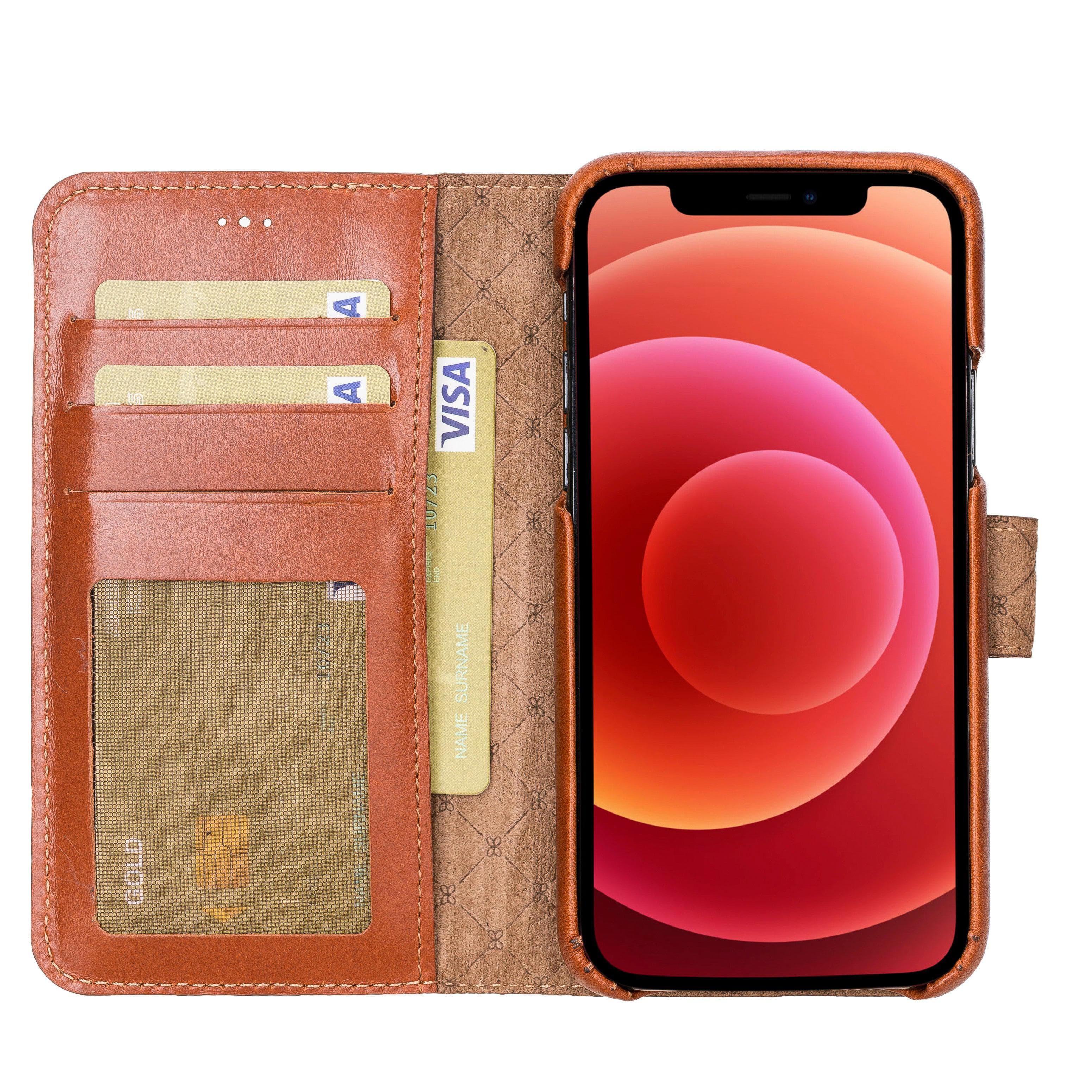 iPhone 11 Series Genuine Leather F360 Magic Detachable Wallet Case
