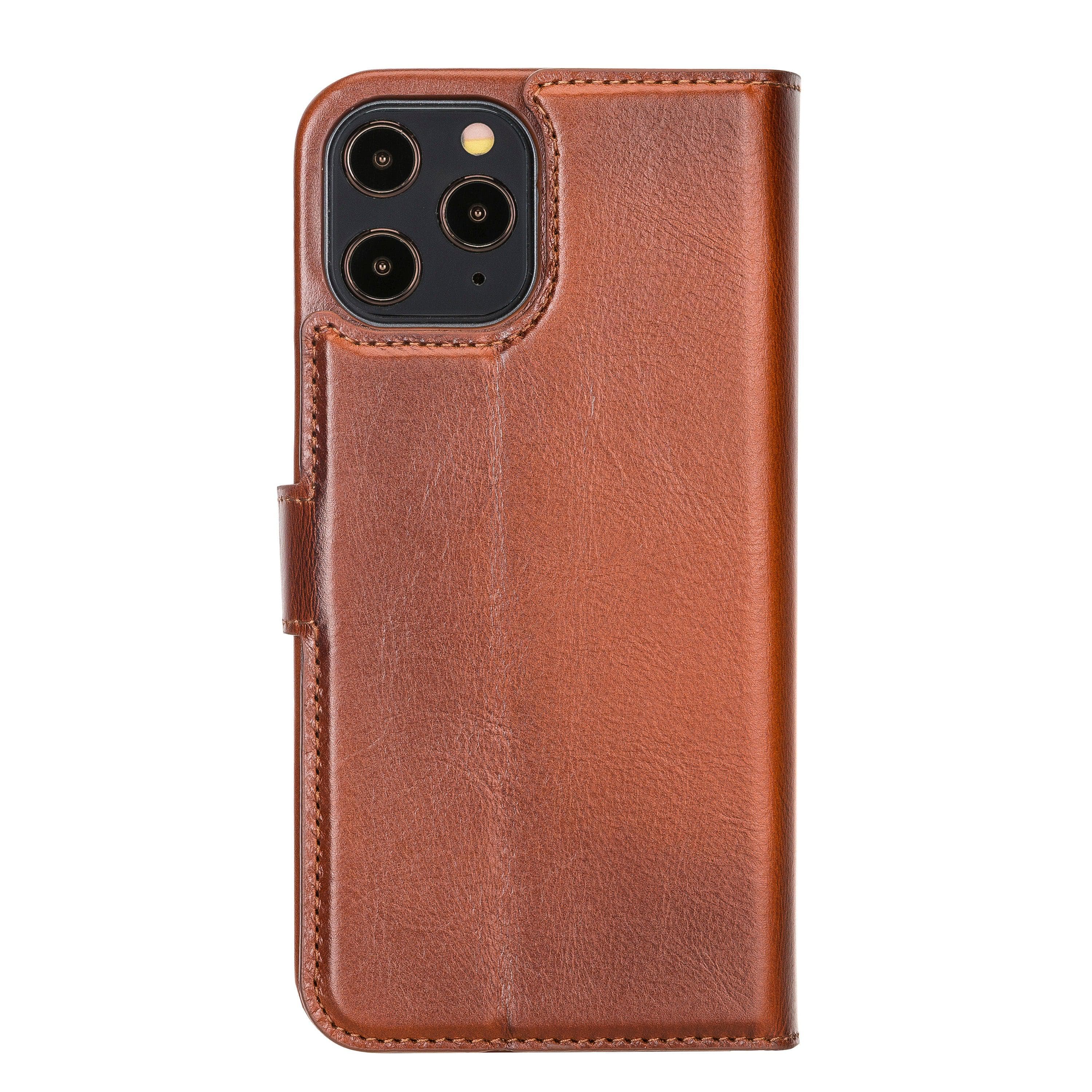 F360 iPhone 12 Series Leder-Brieftaschenhülle