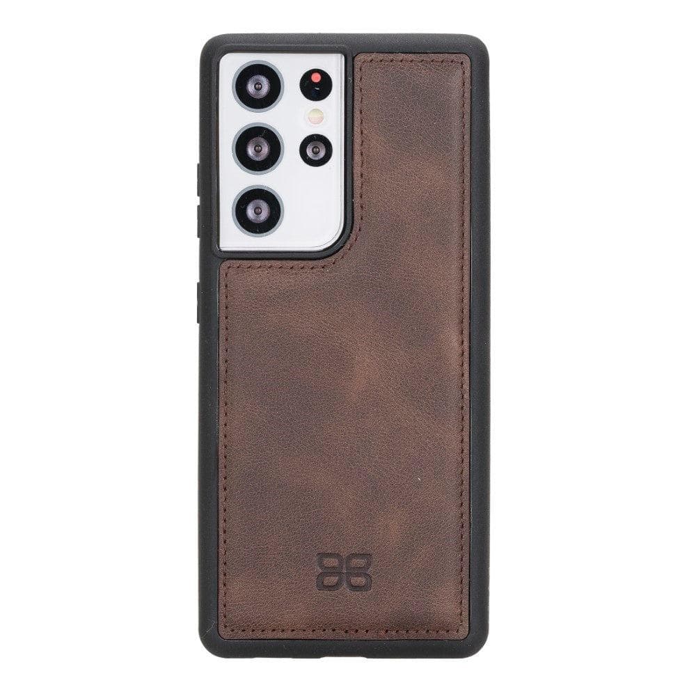 Samsung Galaxy S21 Series Genuine Leather Flex Back Cover