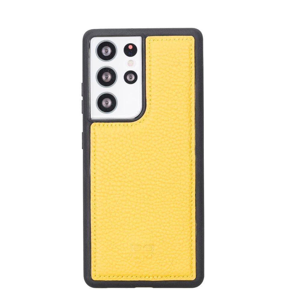 Samsung Galaxy S21 Series Genuine Leather Flex Back Cover