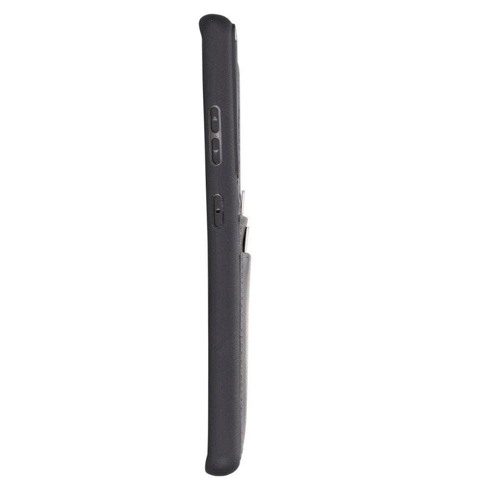 Samsung Galaxy S21 Series Genuine Leather Flex Back Cover with Card Holder