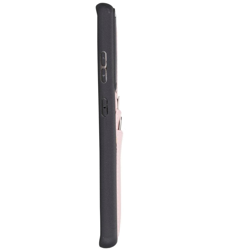 Samsung Galaxy S21 Series Genuine Leather Flex Back Cover with Card Holder