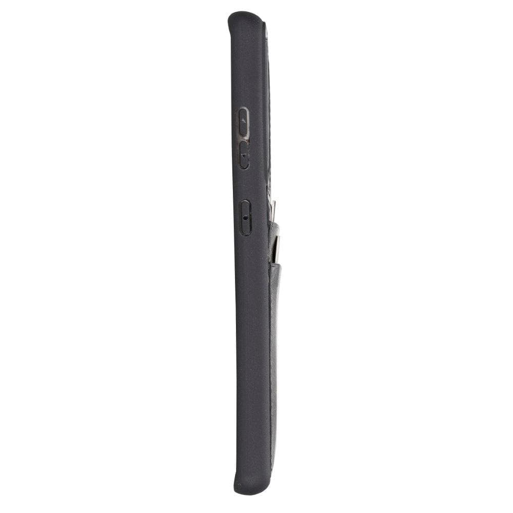 Samsung Galaxy S21 Series Genuine Leather Flex Back Cover with Card Holder