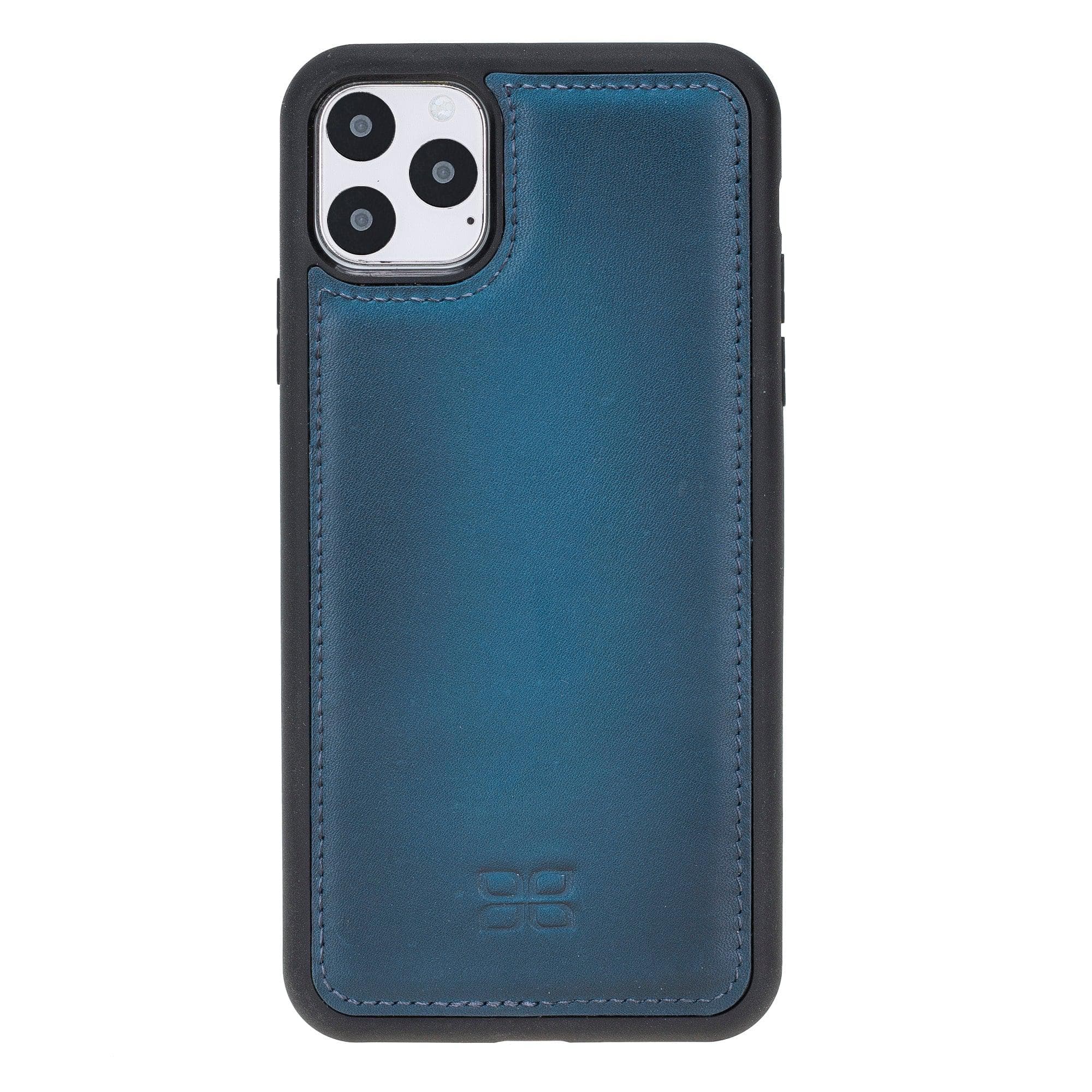 iPhone 11 Series Genuine Leather Flex Back Cover