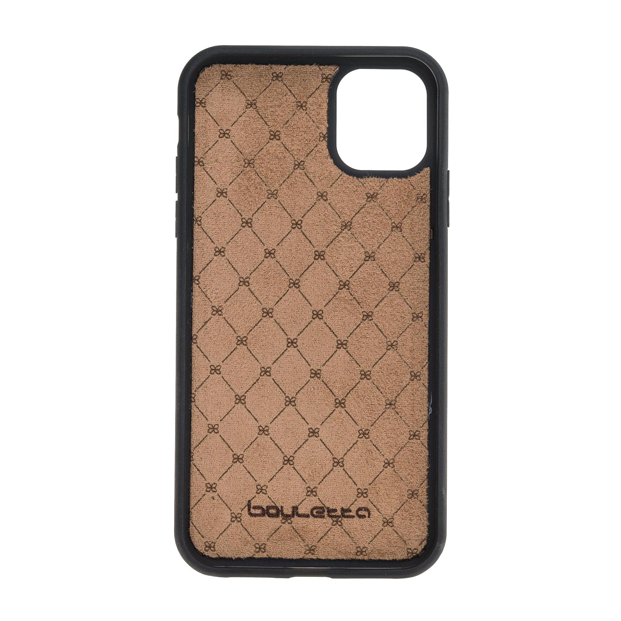 iPhone 11 Series Genuine Leather Flex Back Cover