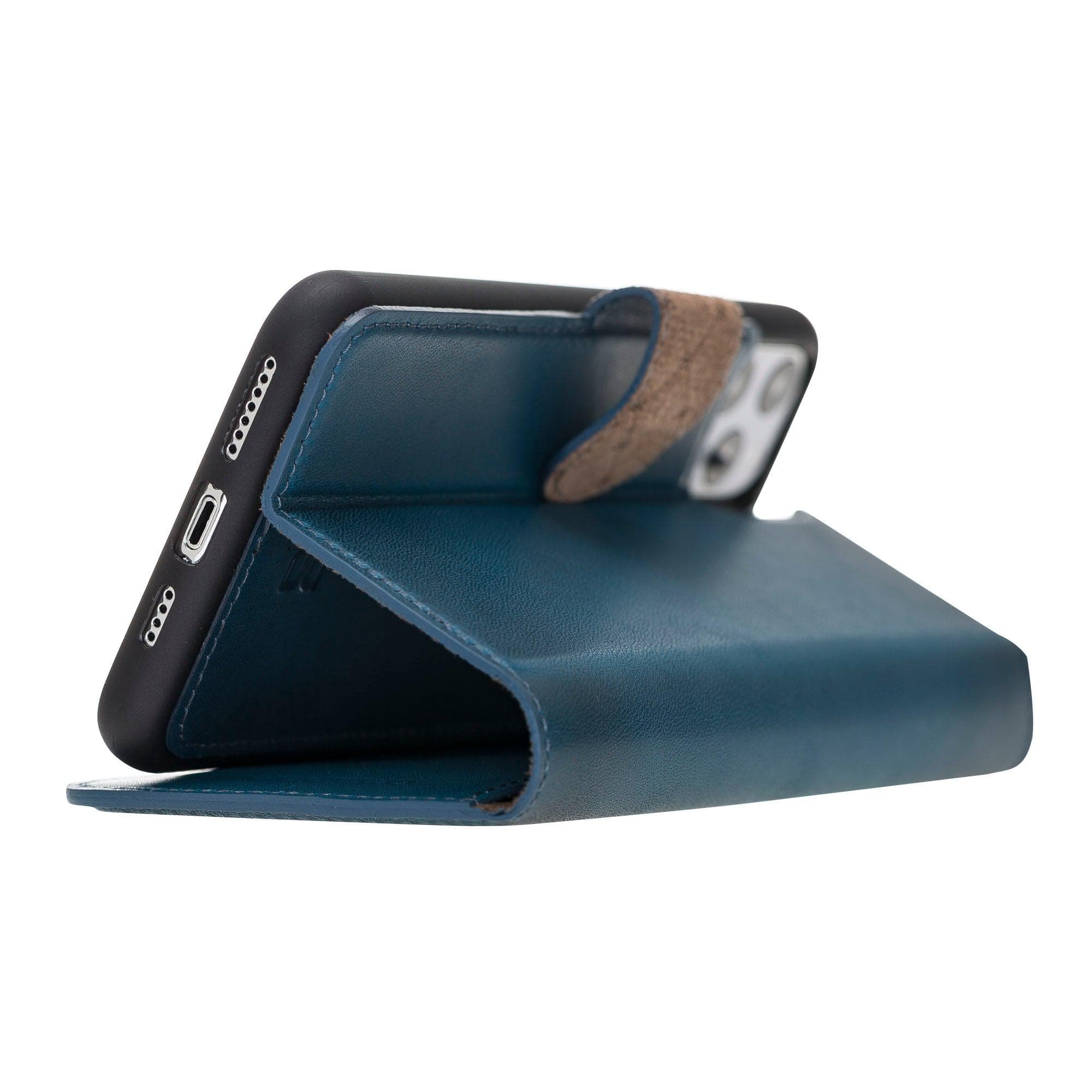 iPhone 11 Series Genuine Leather Magic Detachable Wallet Case