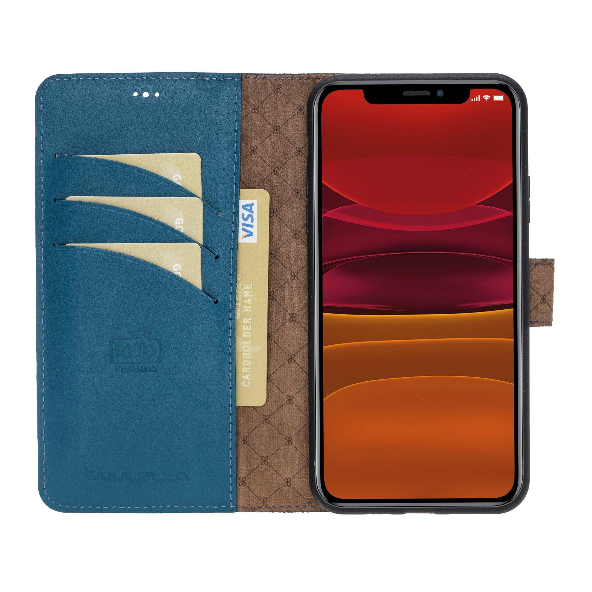 iPhone 11 Series Genuine Leather Magic Detachable Wallet Case