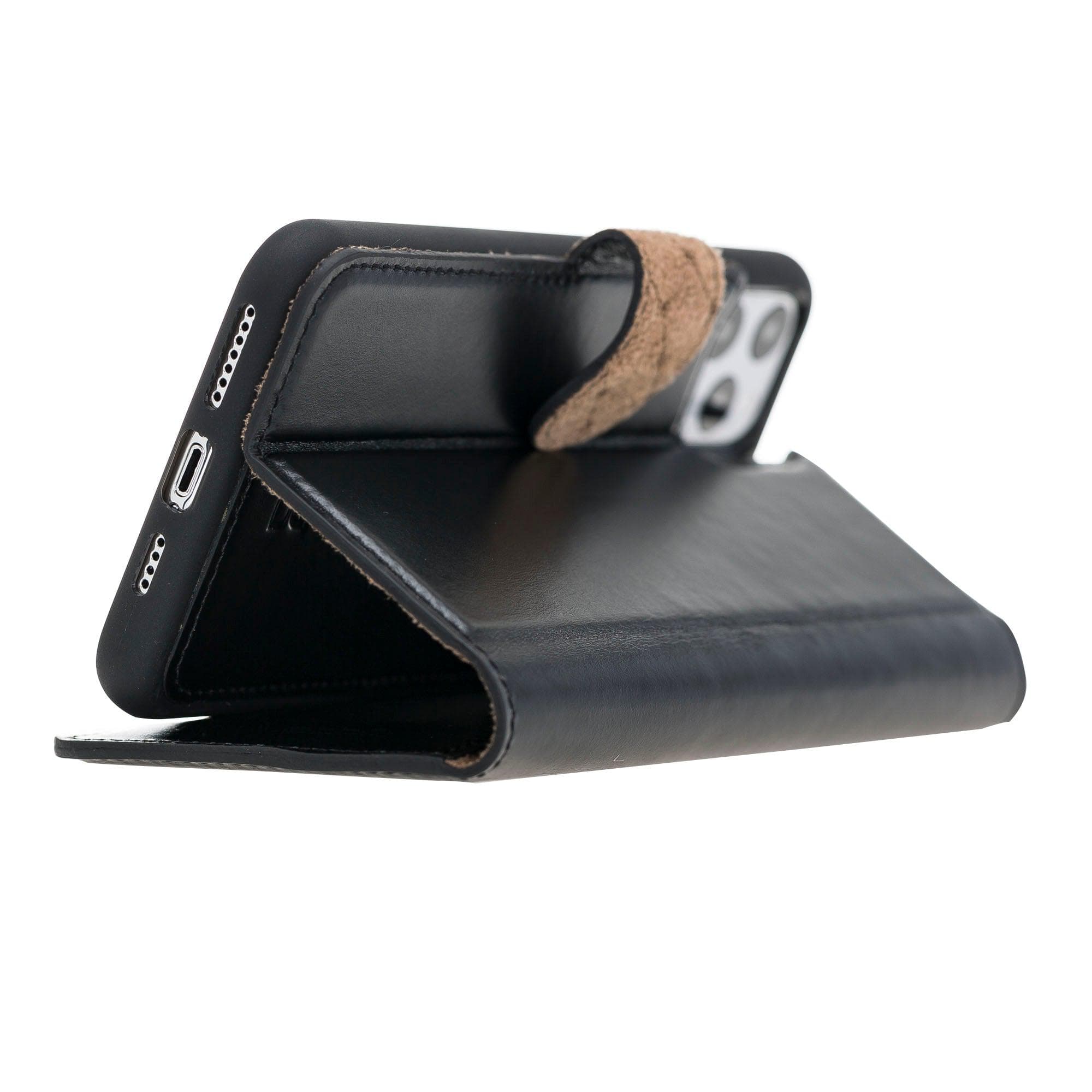 iPhone 11 Series Genuine Leather Magic Detachable Wallet Case